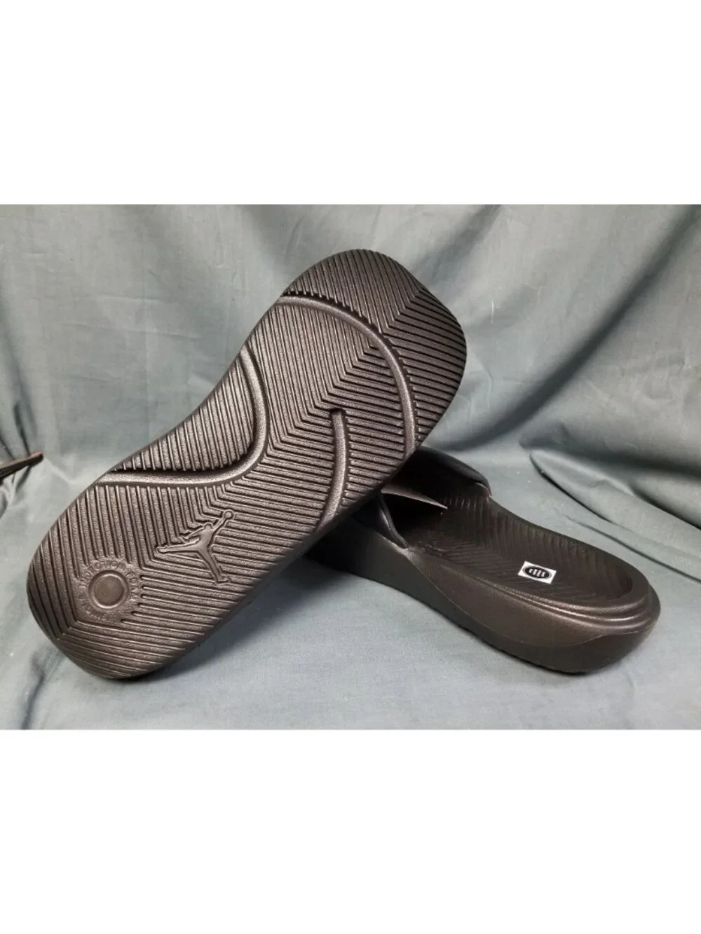 Jordan Franchise Slides Black White HF3263 001 Mens Size 10 NEW w/TAGS!